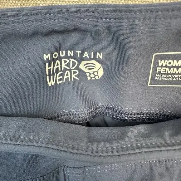 Mountain Hardwear Pants Women's Size Medium Blue Nylon Pockets Pull On Casual - Picture 9 of 10